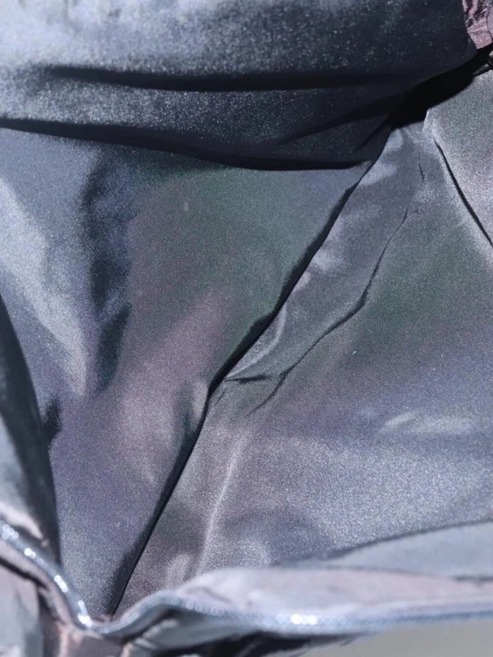 PRADA Shoulder Bag Nylon Black - Picture 12 of 16